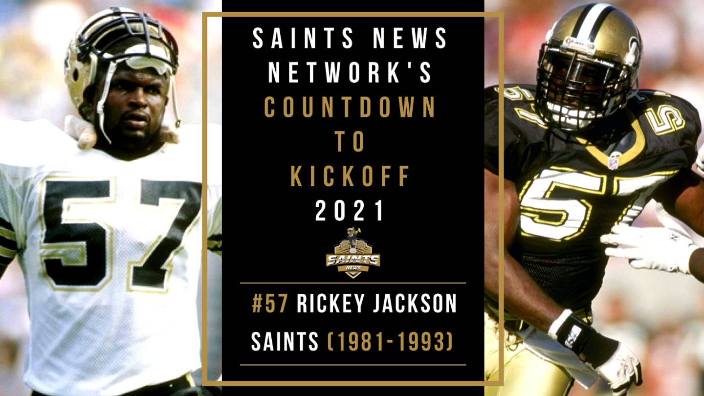 Saints Countdown to Kickoff 2021: #57 Rickey Jackson - Sports