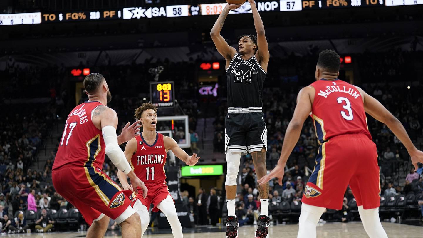 san antonio spurs vs pelicans