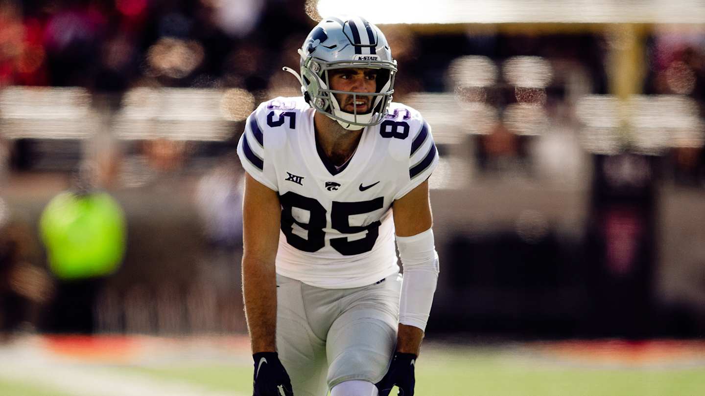 NFL Draft Profile: Kade Warner, Wide Receiver, Kansas State Wildcats ...