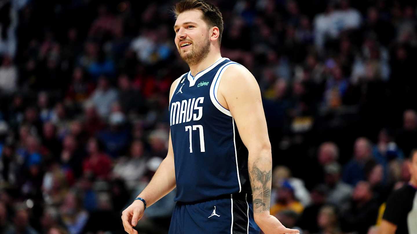 76ers Mascot Inspires Luka Doncic to Hit Overhead Half Court Shot at