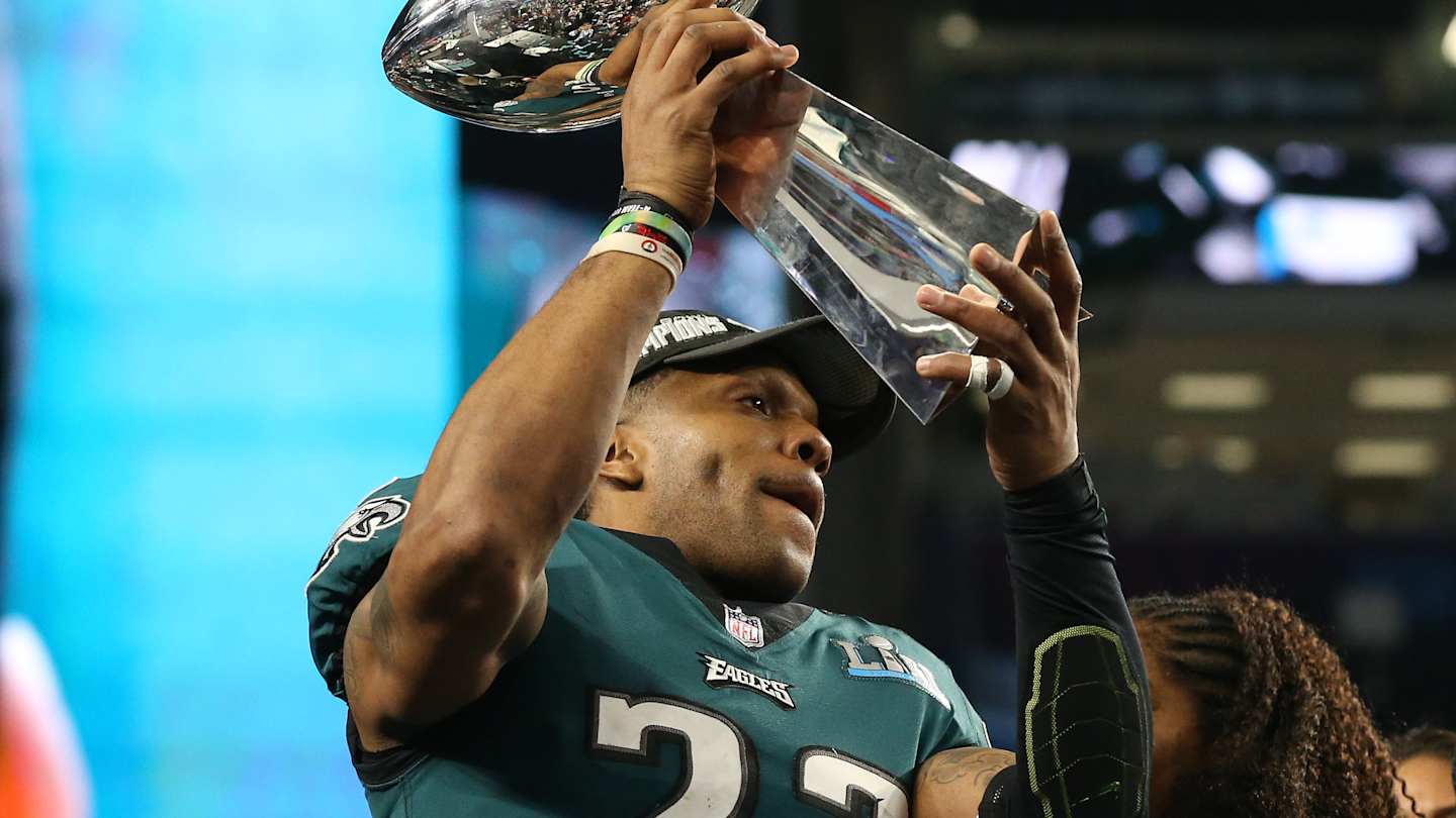 Rodney McLeod Super Bowl LII Eagles Autographed/Signed 8x10 Photo