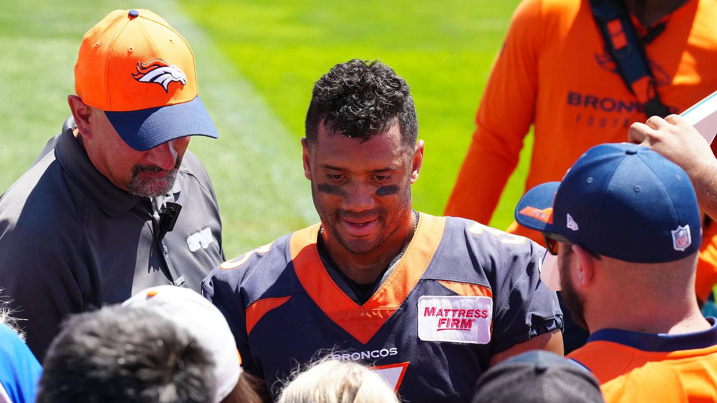 Denver Broncos QB Russell Wilson Unveils Substitute for 'Broncos ...