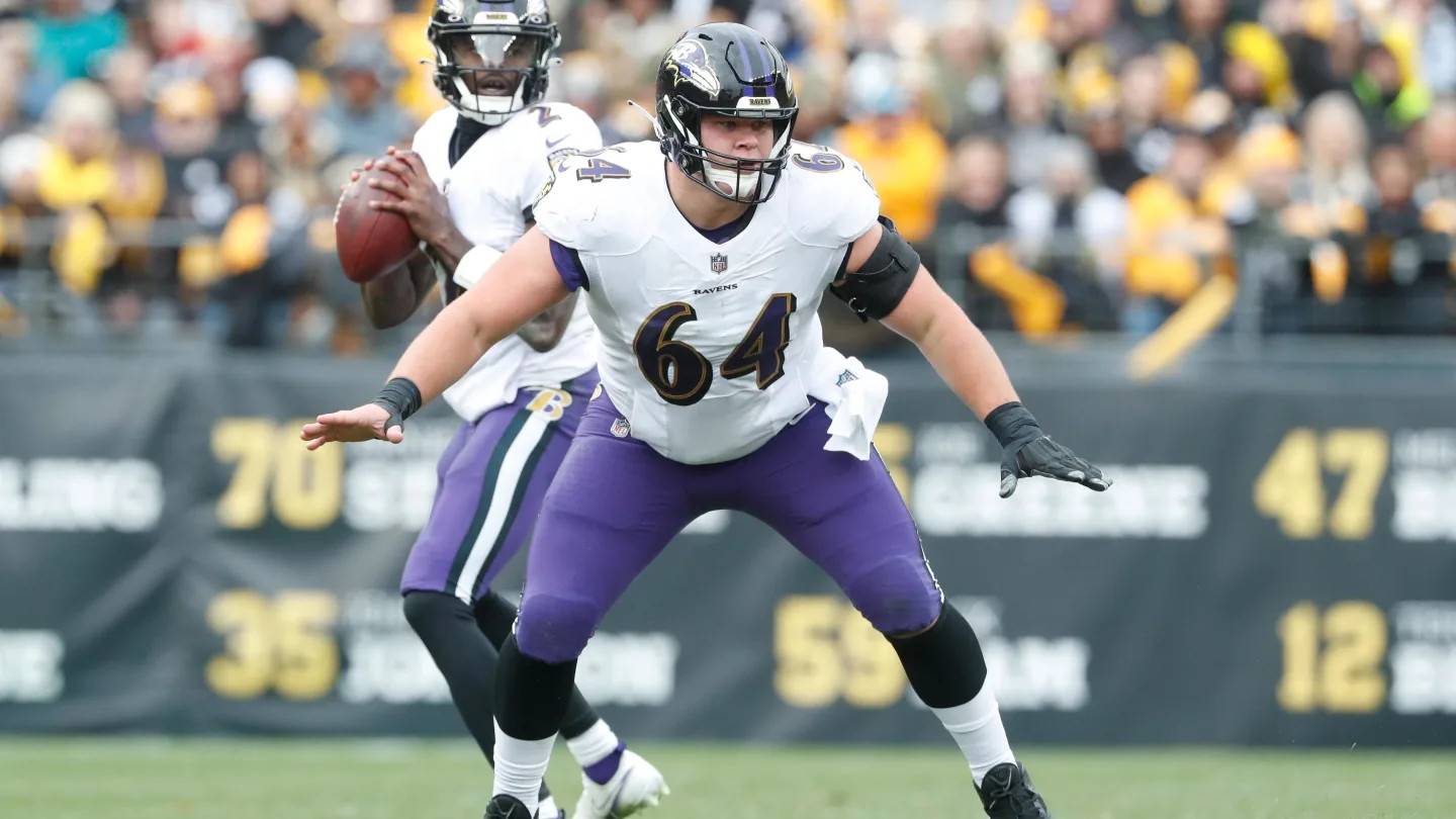 Baltimore Ravens Center Tyler Linderbaum 'Chasing A Goal Bigger Than ...