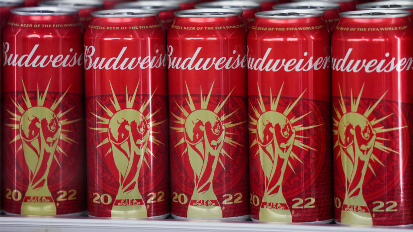 ワールドカップ カタール現地限定Budweiserカップ500mL非売品１０個組 ワールドカップ カタール現地限定Budweiserカップ500mL非売品10個組