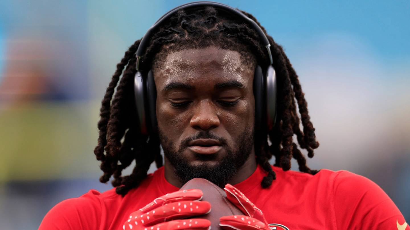 Brandon Aiyuk Tears Up While Describing Journey With 49ers Teammates in 2023 NFL Season - Sports Illustrated