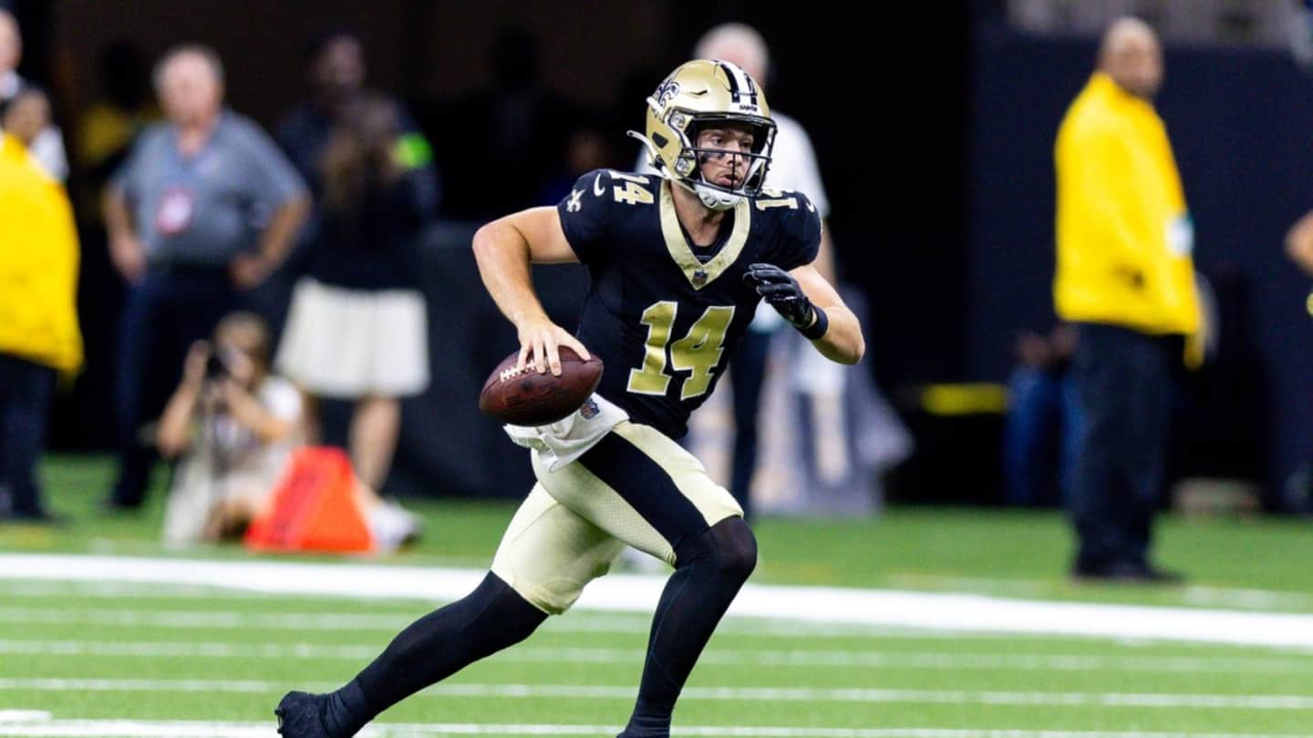 Saints Rookie Quarterback Suspended for Six Games - Sports Illustrated