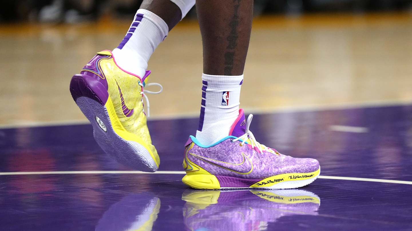 new purple lebrons