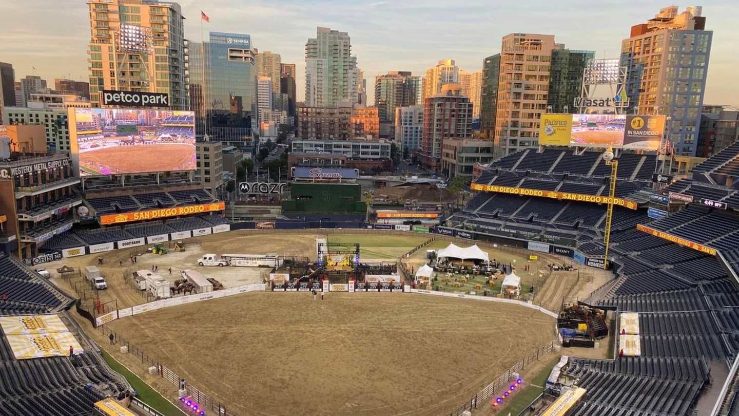 The Battle Begins at the Padres Stadium Against a Rodeo Ban in San ...