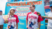 Joey Chestnut and Miki Sudo Defend Titles to Win Nathan's Hot Dog Eating Contest