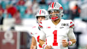 Justin Fields Names His 'Mount Rushmore' of Ohio State Football