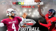 SWAC Schedule for Week 6