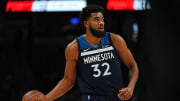 Karl-Anthony Towns Watches Videos of Gorillas Fighting Before Games