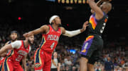 Pelicans Late Adjusting to Playoffs' Physicality, Fall 110-99 to Suns in Game 1