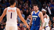 Devin Booker, Luka Doncic Confront Each Other