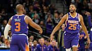 Phoenix Suns PG Chris Paul Sends Mikal Bridges Hilarious Gift