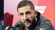 Eagles’ Nick Sirianni Sheds Tears During National Anthem Before Super Bowl (Video)