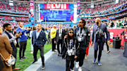 Jay-Z & Blue Ivy Rock Puma, Air Jordans at Super Bowl