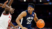 Jalen Pickett, on a March Mission, Hoists Penn State Over Ohio State