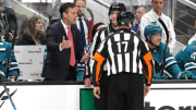 Sharks Coach David Quinn Ejected After Profanity-Laced Tirade