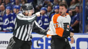 Flyers’ Tony DeAngelo Suspended for Spearing Opponent in Crotch