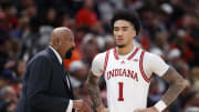 WATCH: Indiana's Jalen Hood-Schifino Blows By Kent State Defense For Easy Dunk