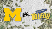 Spread & Over/Under Predictions For Michigan vs. Toledo