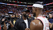 Wednesday's Victory Over New York Knicks Provided Another Special Moment For Jimmy Butler And Dwyane Wade