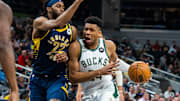 Jrue Holiday and Giannis Antetokounmpo overwhelm Indiana Pacers as Milwaukee Bucks dominate