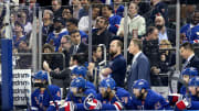 Aaron Rodgers Feted by Fans During Rangers’ Playoff Game at Madison Square Garden