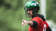 On The Run, Rodgers Reaches Paydirt at New York Jets' OTAs