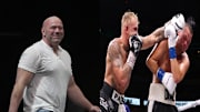 Dana White Reacts To Nate Diaz's Loss Against Jake Paul In Boxing Debut