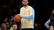 Ben Simmons Sits Courtside at Summer League in Nike Dunks