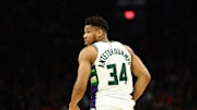 Giannis Antetokounmpo Discusses New Nike Shoes
