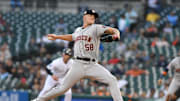 Houston Astros' Brown Picks Up Hometown Win in Rout of Detroit Tigers