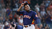 Houston Astros' Valdez Sets Quality Start Record in Series Win Over the Oakland A's