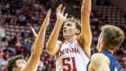 Former Indiana Center Logan Duncomb Steps Away From Basketball For Health Reasons