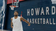 Miami Heat's Jimmy Butler Seen Practicing At Howard University's Sports Facility