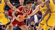 WATCH: Hogs' Jalen Graham on a 95-74 loss in Bayou to LSU