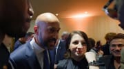 Keegan-Michael Key does 'The Shedeur' with Sanders family at NFL Honors
