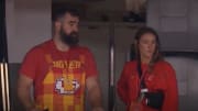 Jason Kelce Explains Why Wife Kylie Didn’t Wear Chiefs Gear at the Super Bowl