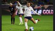 Alex Morgan Plays and Scores in Opening U.S. Gold Cup Match