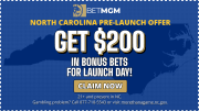 BetMGM North Carolina Bonus Code CFHQNC: Guarantees $200 in Bonus Bets