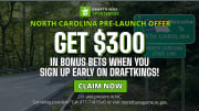 DraftKings North Carolina Promo Code for New Users Scores $300 in Bonuses