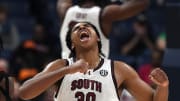 South Carolina freshman has a message for the Auburn Tigers ahead of their matchup in the SEC Tournament