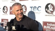 FSU Football Head Coach Mike Norvell Recaps First Day of Spring Practice