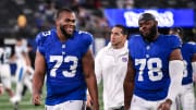 Giants' Evan Neal Leaning on All-Pro Teammate to Improve