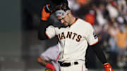 SF Giants catcher Patrick Bailey leaves game with concussion symptoms