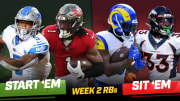 Start ’Em, Sit ’Em Running Backs Fantasy Football Week 2: David Montgomery Ready to Roar for Lions