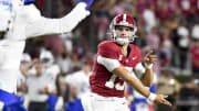Alabama Subs in Ty Simpson at Quarterback as Team Struggles to Score at USF