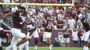Jahdae Walker Scores First TD, A&M Leads Warhawks 27-3 at Half